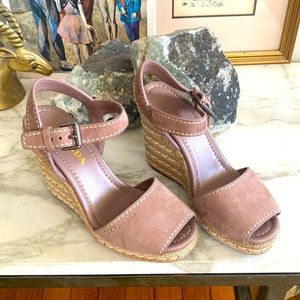 Prada Suede Espadrilles